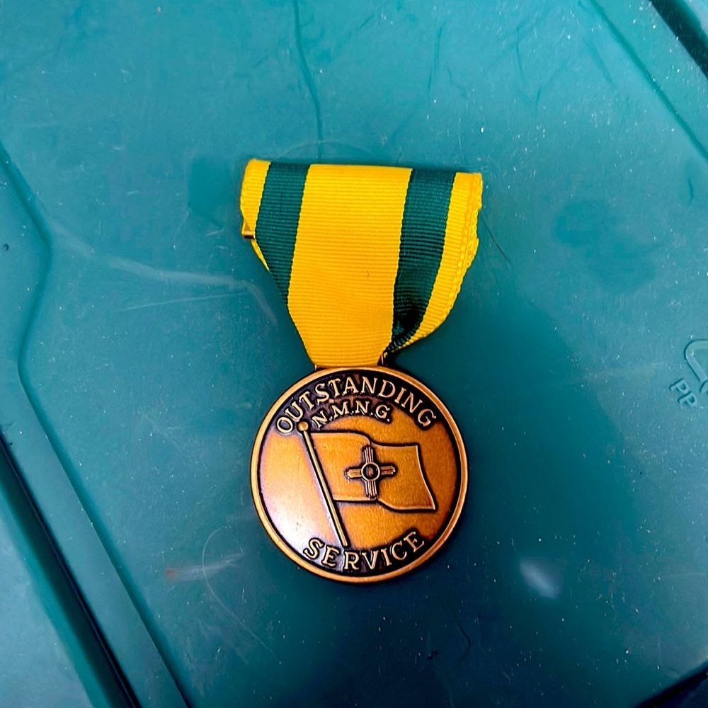 New Mexico outstanding service medal